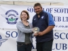 Wullie Keaning picks up his Class Award from Alison Bell 100612 (Kevin Sloan) 